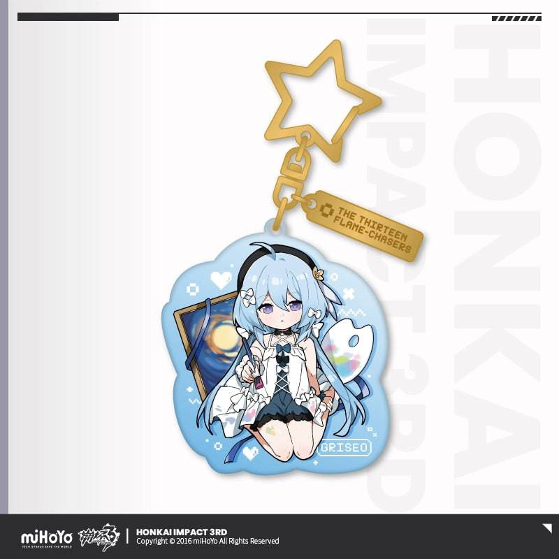 Honkai Impact 3rd Flame Chasers Series Metal Keychain
