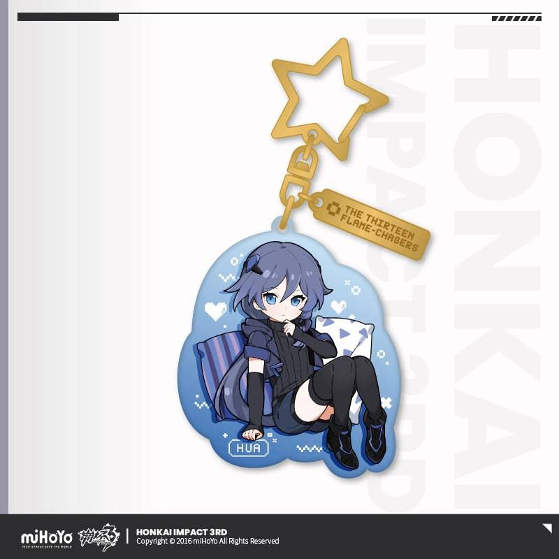Honkai Impact 3rd Flame Chasers Series Metal Keychain