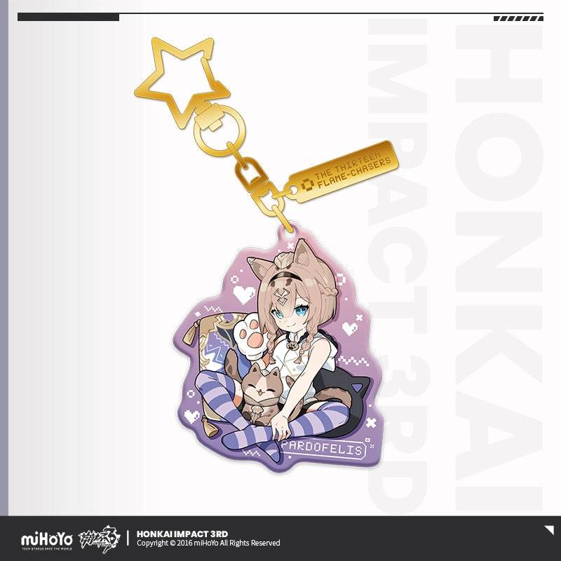 Honkai Impact 3rd Flame Chasers Series Metal Keychain