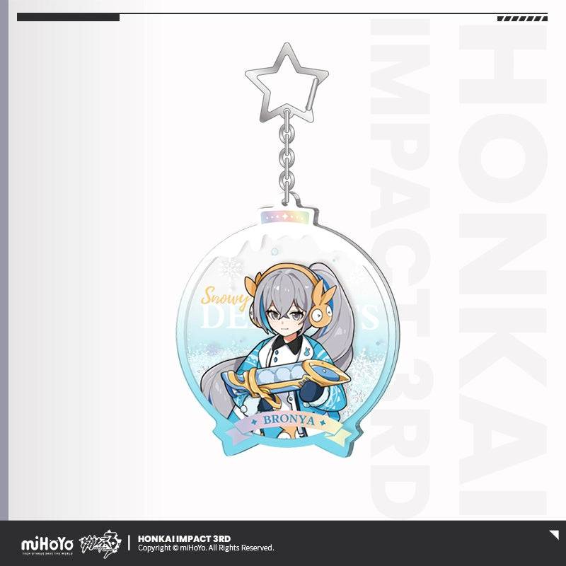 Honkai Impact 3rd Acrylic Keychain Winter Series