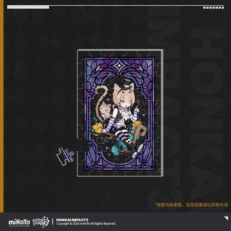 Honkai Impact 3rd Child's Dream Wonderland Series Acrylic Transparent Puzzle