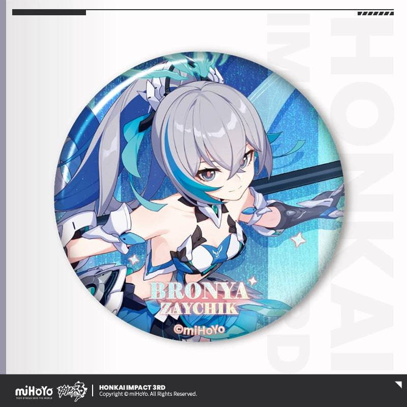 Honkai Impact 3rd Main Trio Series Tinplate Badge