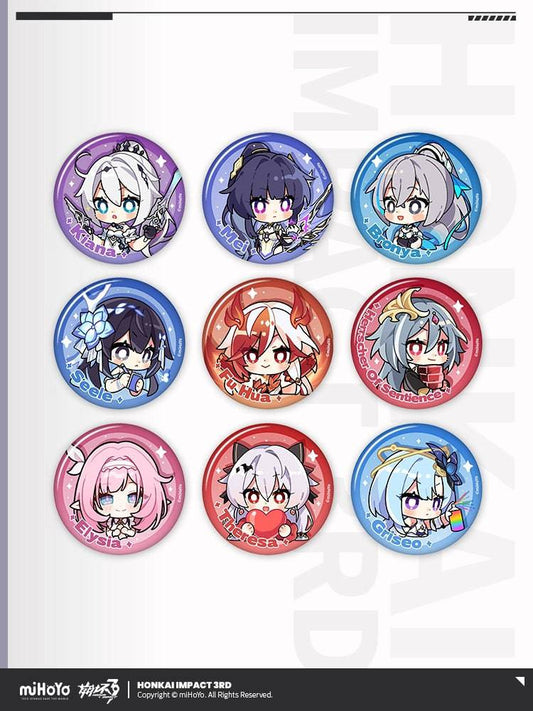 Honkai Impact 3rd MEME Tinplate Badge Series