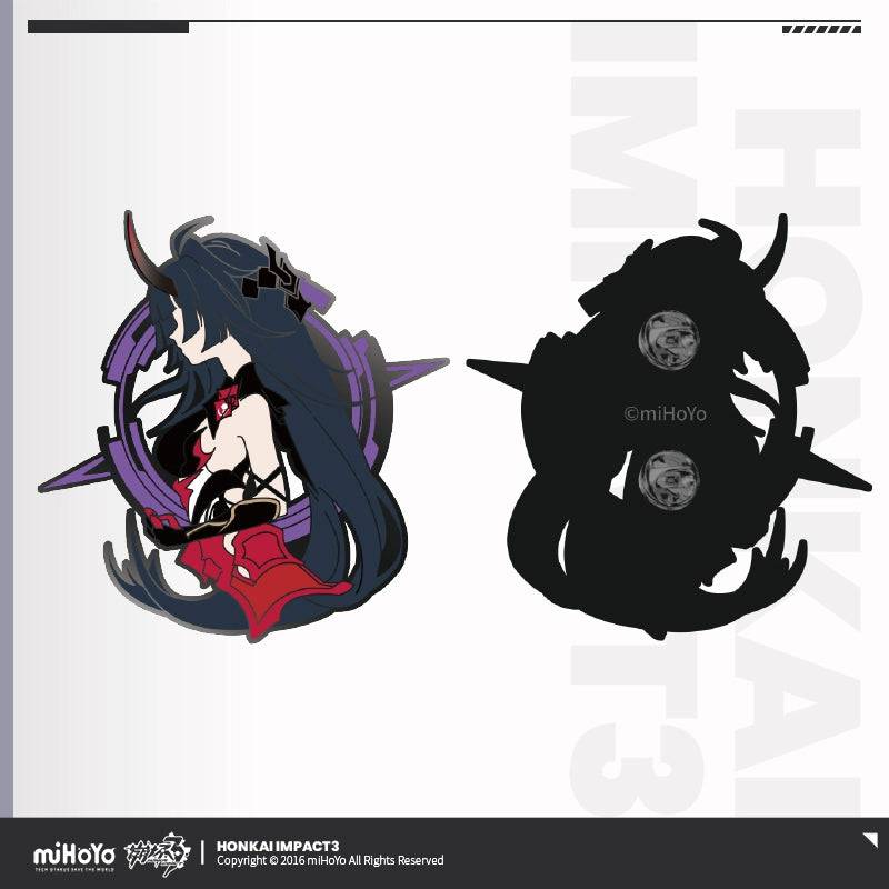 Honkai Impact 3rd Valkyrie Character Theme Metal Badge