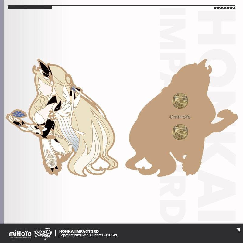 Honkai Impact 3rd Valkyrie Character Theme Metal Badge