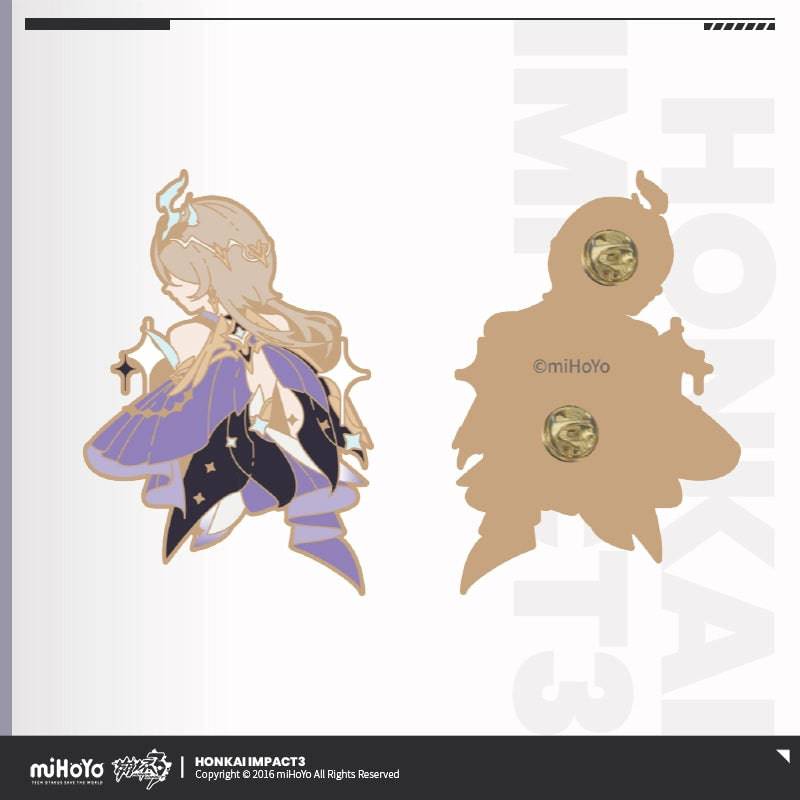 Honkai Impact 3rd Valkyrie Character Theme Metal Badge