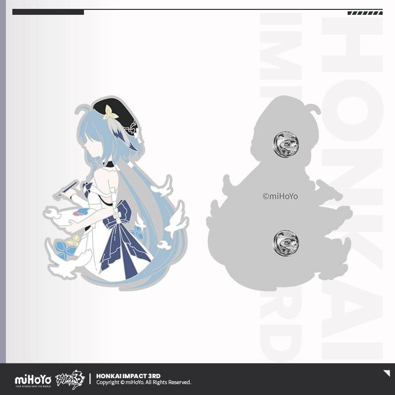 Honkai Impact 3rd Valkyrie Character Theme Metal Badge