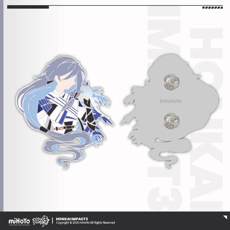 Honkai Impact 3rd Valkyrie Character Theme Metal Badge