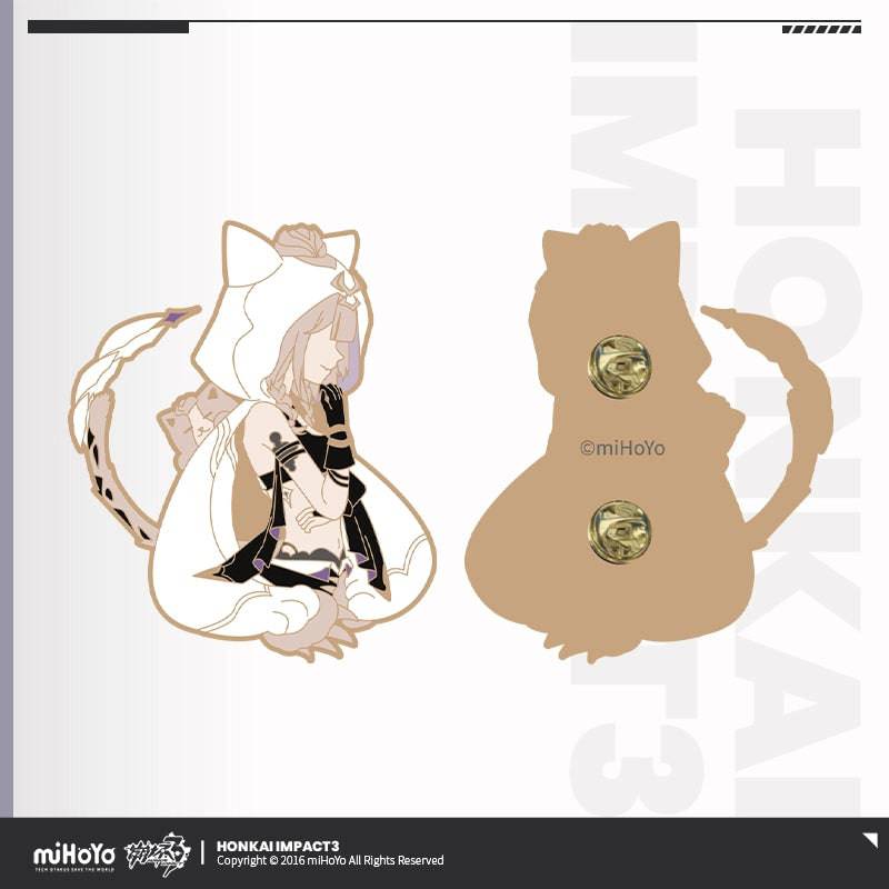 Honkai Impact 3rd Valkyrie Character Theme Metal Badge