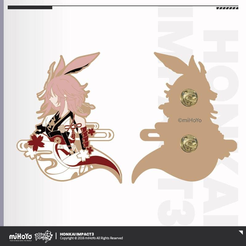 Honkai Impact 3rd Valkyrie Character Theme Metal Badge