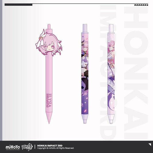 Honkai Impact 3rd Elysia Themed Neutral Pens