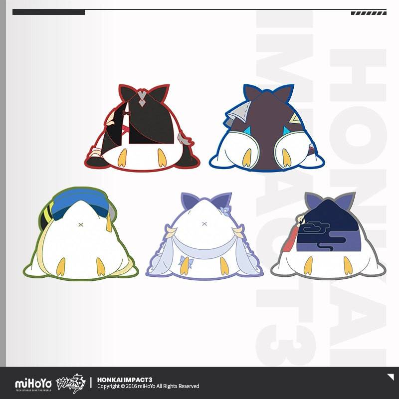 Honkai Impact 3rd Red Kite Party Series Soft Gel Clip