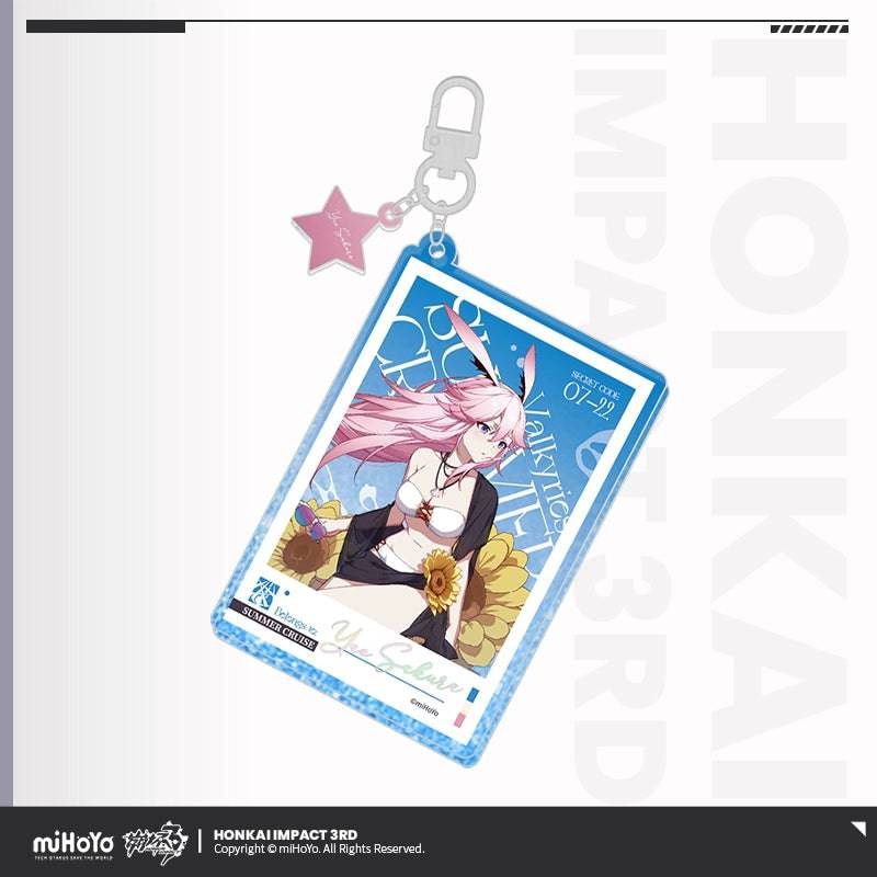 Honkai Impact 3rd Summer Collection Quicksand Acrylic Pendant