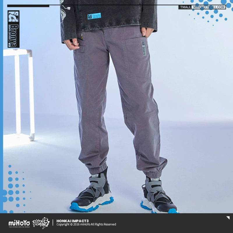 Honkai Impact 3rd Bronya Zaychik Haxxor Bunny Theme Casual Pants