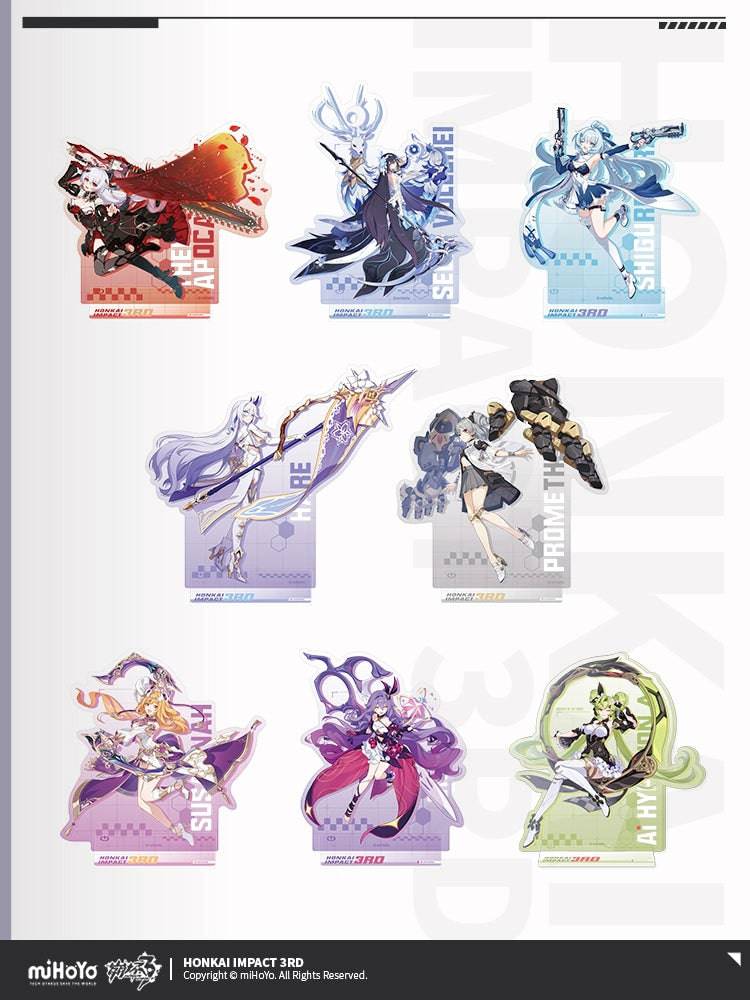 Honkai Impact 3rd Vertical Painting Series Acrylic Stand Ornament