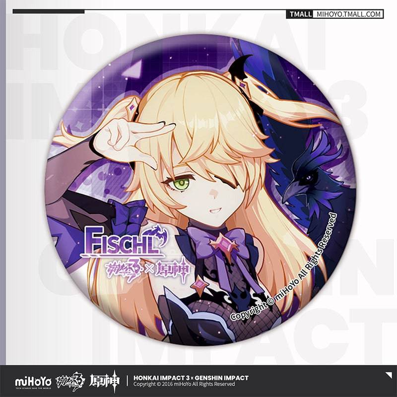 Honkai Impact 3rd Character Tinplate Badge