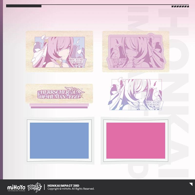 Honkai Impact 3rd Elysia Herrscher Of Human: Ego Because of You Theme Stamp