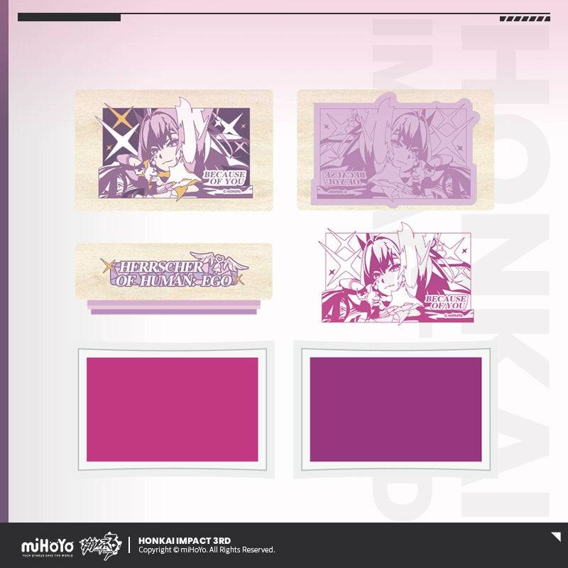 Honkai Impact 3rd Elysia Herrscher Of Human: Ego Because of You Theme Stamp