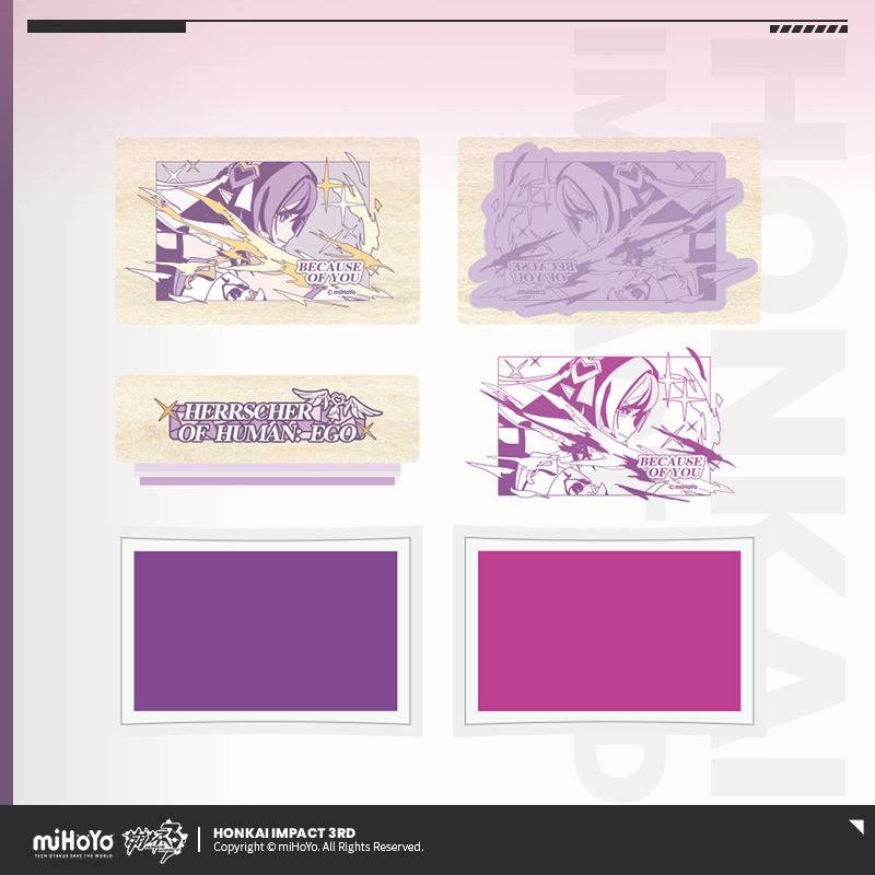 Honkai Impact 3rd Elysia Herrscher Of Human: Ego Because of You Theme Stamp