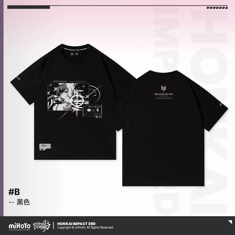 Honkai Impact 3rd Elysia Because of You Theme T-Shirt