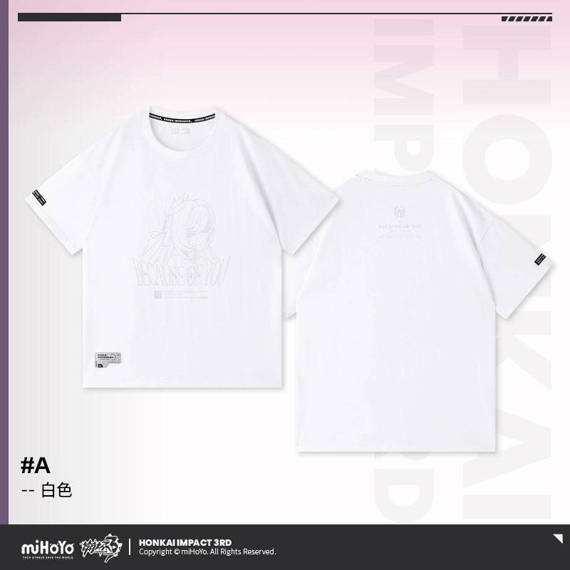 Honkai Impact 3rd Elysia Because of You Theme T-Shirt
