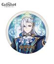 [Official Merchandise] Genshin Impact Fontaine Character Badge Neuvillette Wriothesley