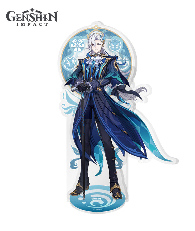 Genshin Impact Fontaine Character Stands Furina Neuvillette
