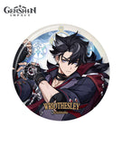 [Official Merchandise] Genshin Impact Fontaine Character Badge Neuvillette Wriothesley