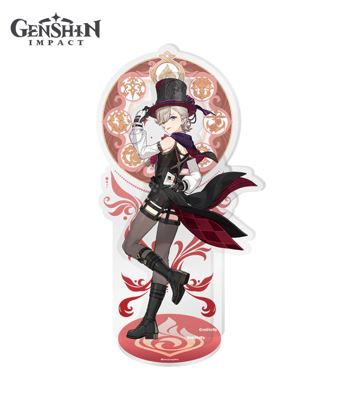 Genshin Impact Fontaine Character Stands Furina Neuvillette