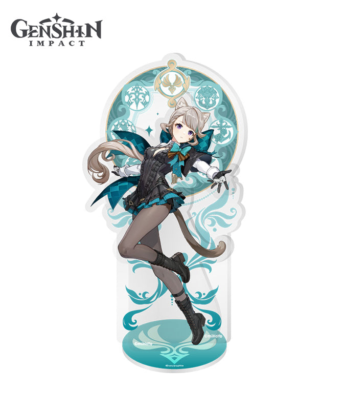 Genshin Impact Fontaine Character Stands Furina Neuvillette