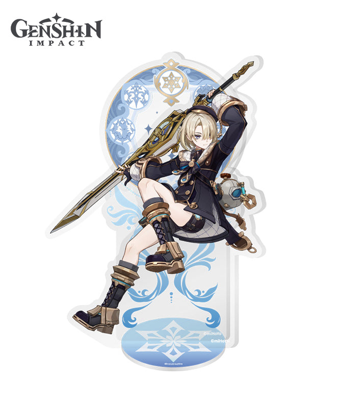 Genshin Impact Fontaine Character Stands Furina Neuvillette