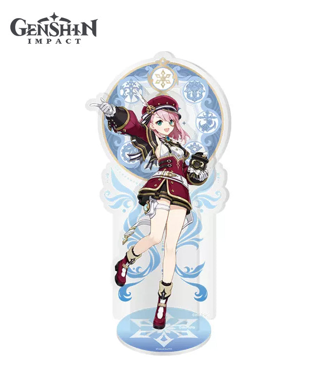 Genshin Impact Fontaine Character Stands Furina Neuvillette