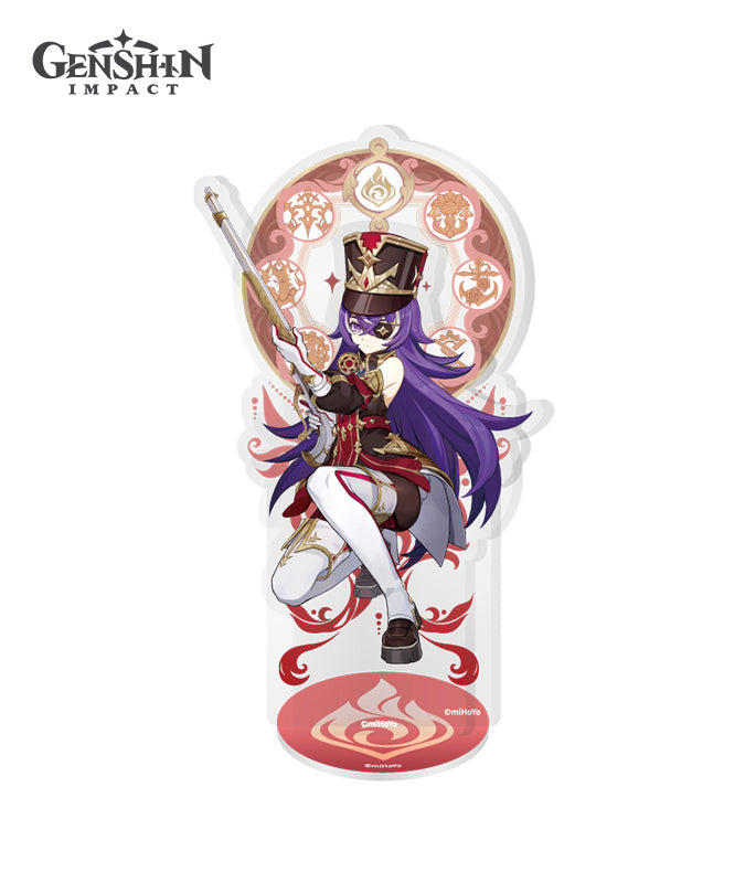 Genshin Impact Fontaine Character Stands Furina Neuvillette