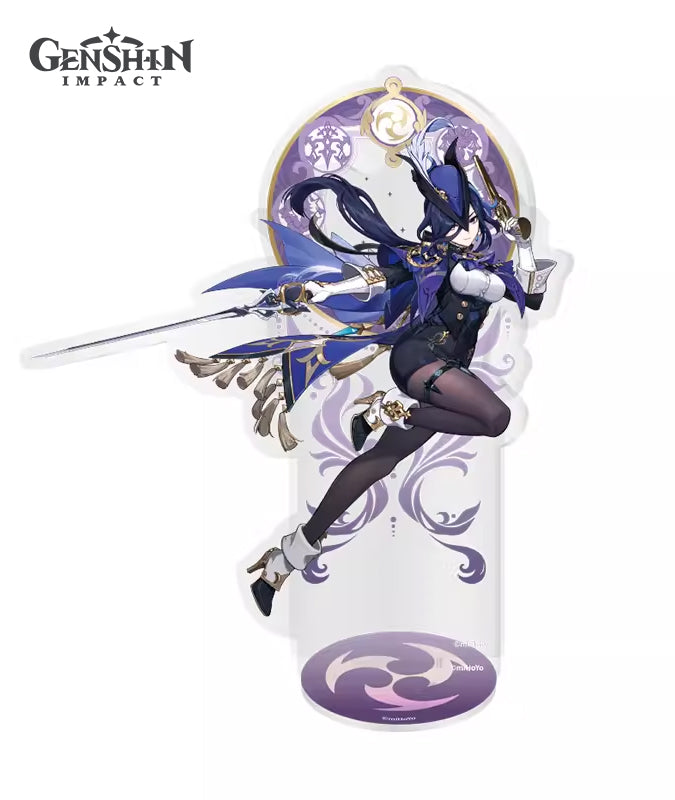 Genshin Impact Fontaine Character Stands Furina Neuvillette