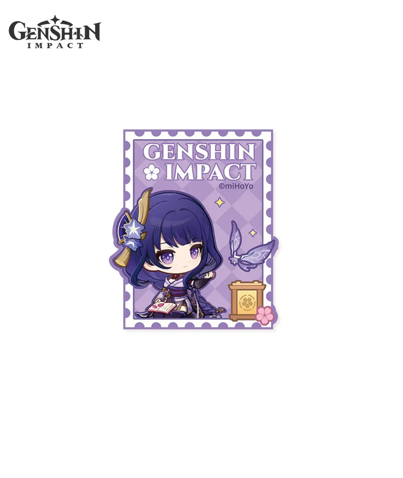 [Official Merch] Genshin Impact Teyvat Expo Collection: Toiletry Bag, Embroidered Patch & Luggage Tag