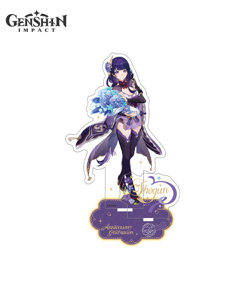 [Official Merch] Genshin Impact 5th Anniversary Character Standees