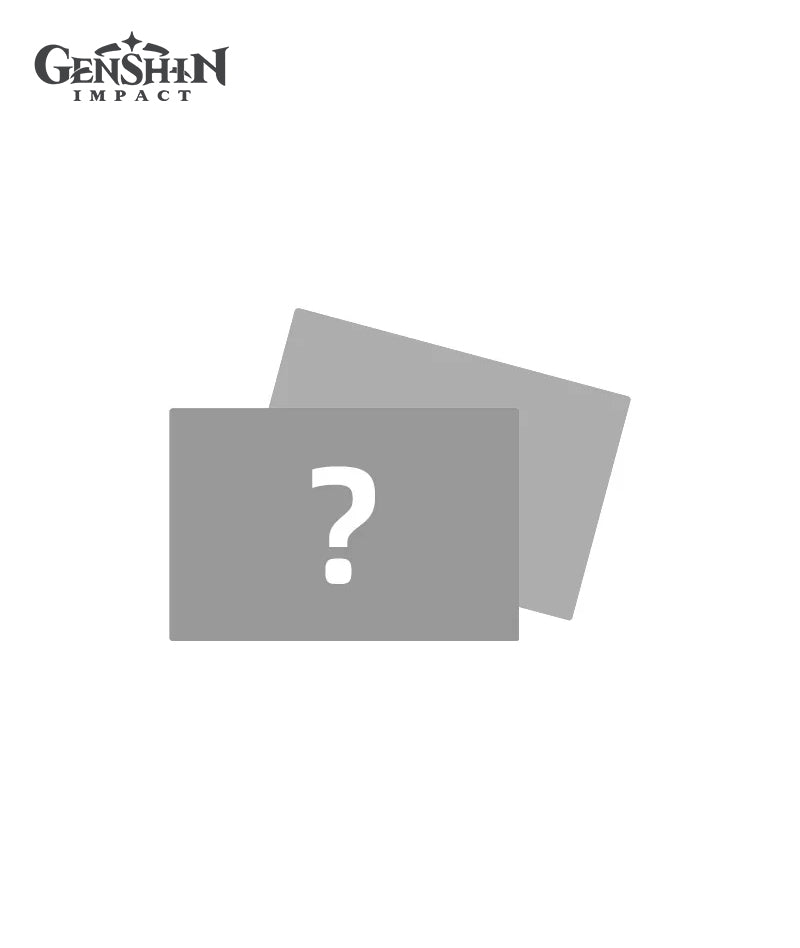 [Official Merchandise] Genshin Impact The Final Feast Badge Collectible Card Blind Box