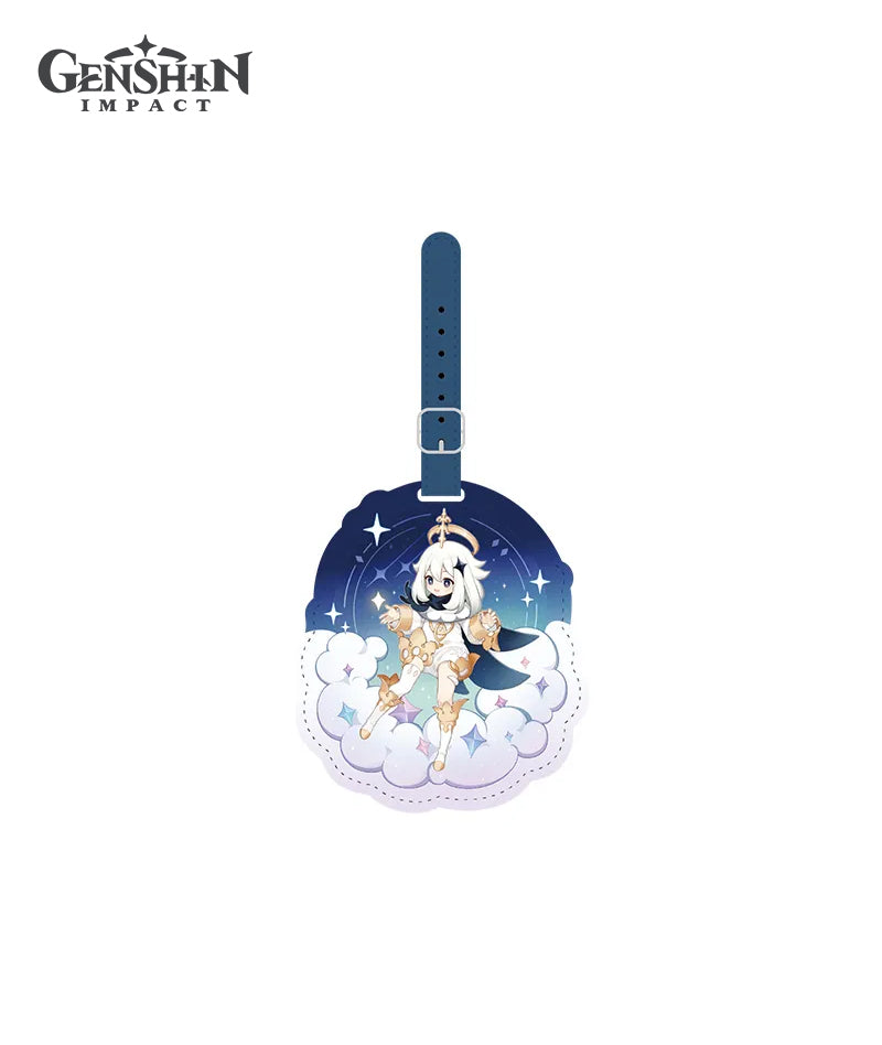 Genshin Impact Paimon Travel Suitcase / Luggage Tag