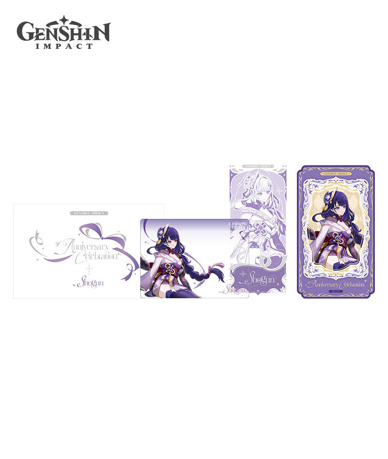Genshin Impact 6th Anniversary Merch - Badges, Stands & Tickets