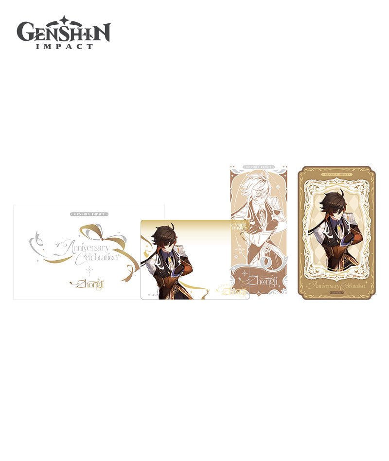 Genshin Impact 6th Anniversary Merch - Badges, Stands & Tickets
