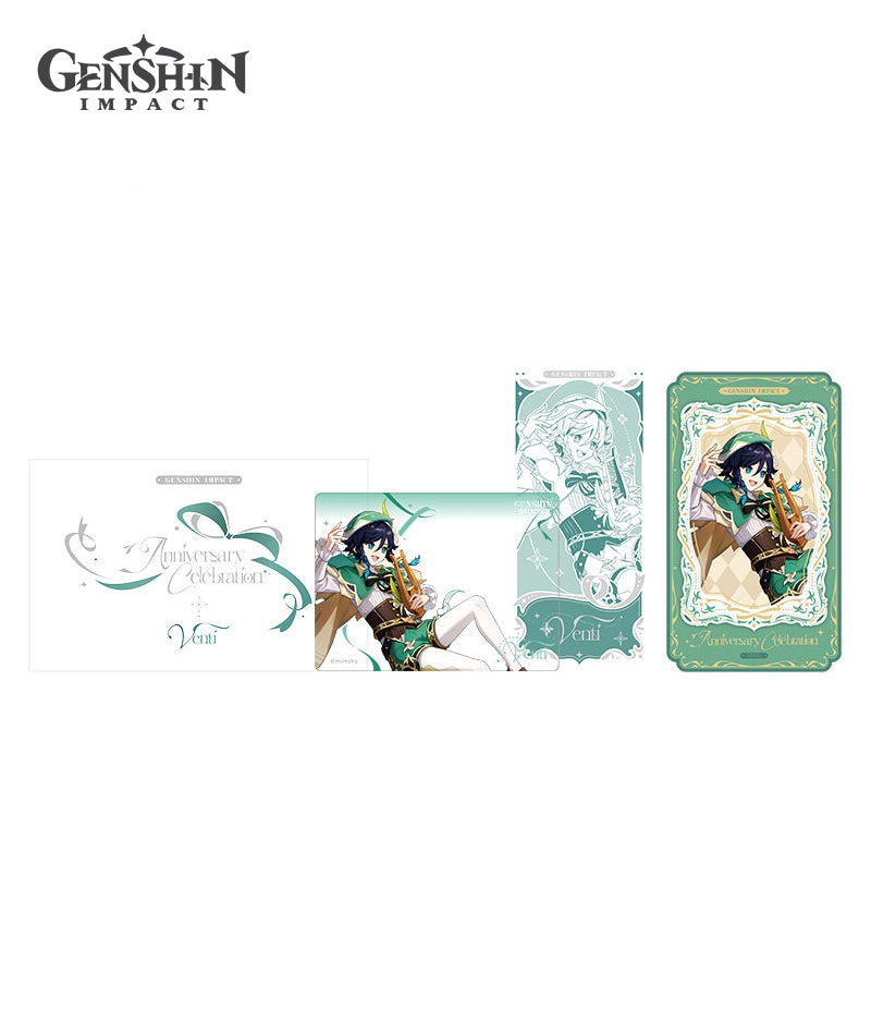 Genshin Impact 6th Anniversary Merch - Badges, Stands & Tickets
