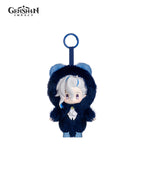 [Official Merch] Genshin Impact Winter Nesting Series Plush Keychains - Klee & Zhongli