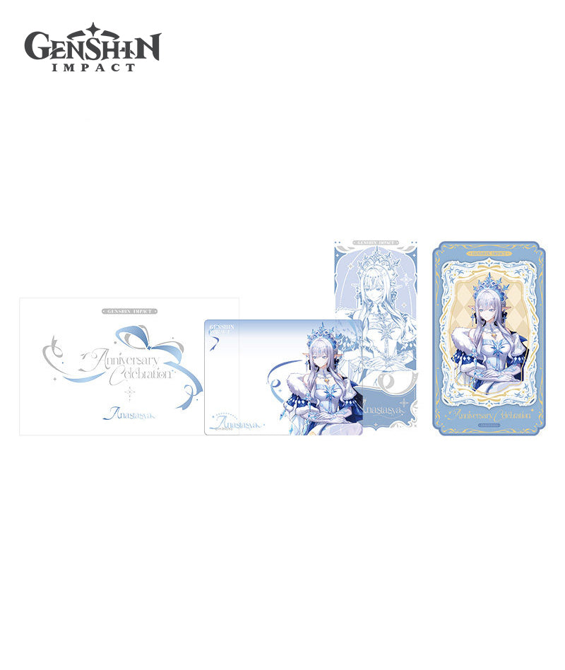 Genshin Impact 6th Anniversary Merch - Badges, Stands & Tickets