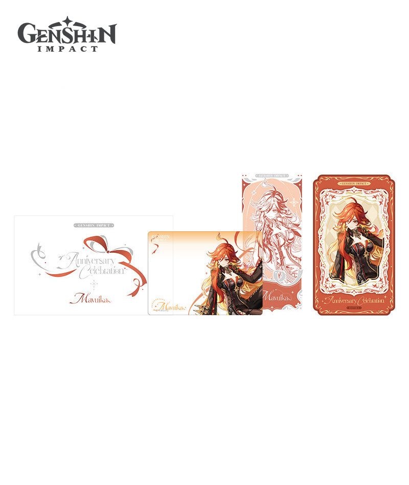 Genshin Impact 6th Anniversary Merch - Badges, Stands & Tickets
