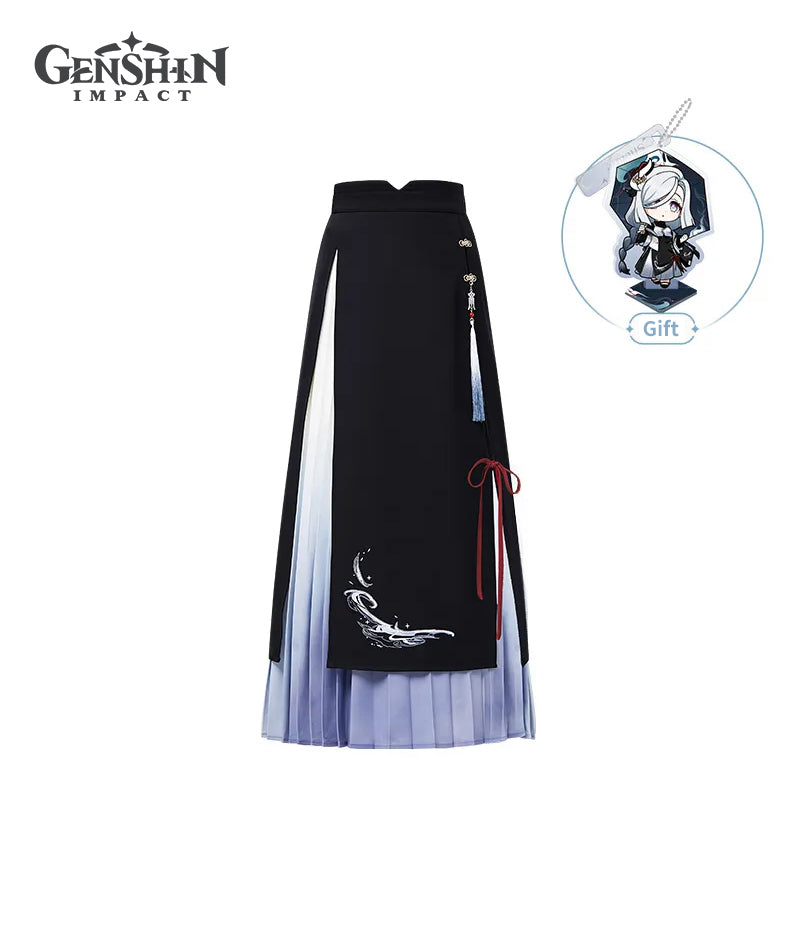 [Official Merchandise] Genshin Impact Shenhe Impression Clothing Midi Skirt