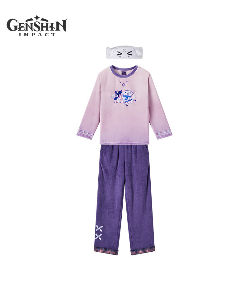 [Official Merch] Genshin Impact Citlali Impression Fuzzy Pajama Set