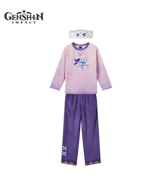 [Official Merch] Genshin Impact Citlali Impression Fuzzy Pajama Set