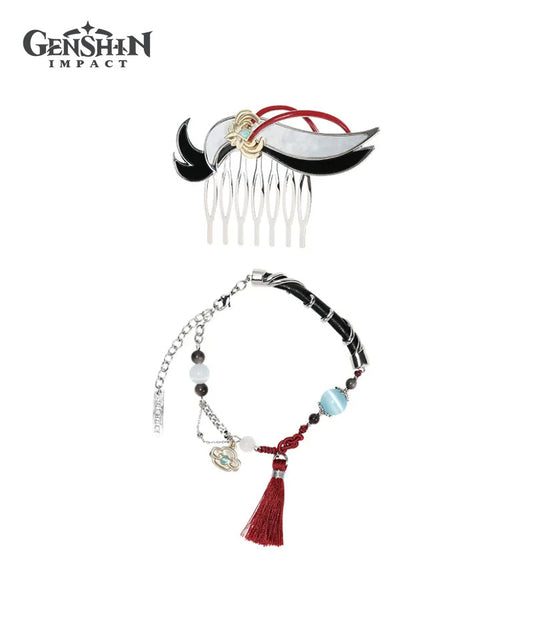 [Official Merchandise] Genshin Impact Shenhe Impression Bracelet / Hair Comb Clip