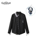 Genshin Impact Shenhe Impression Clothing Casual Shirt