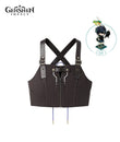 [Official Merchandise] Kinich Theme Impression Clothing Patchwork Cropped Vest